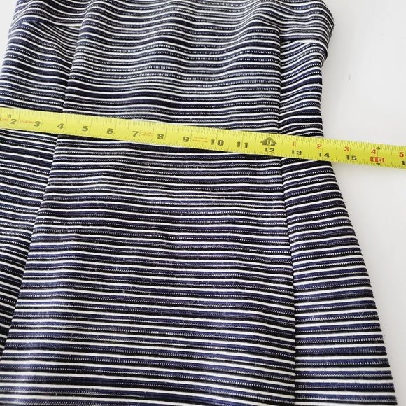 BANANA REPUBLIC Striped Fit & Flare Retro Dress - Picture 10 of 12